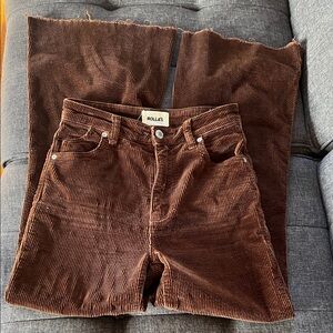 ROLLA'S EastCoast Flare  Chocolate Corduroy Jeans size 25